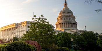 United States Capitol Building at Sunrise
