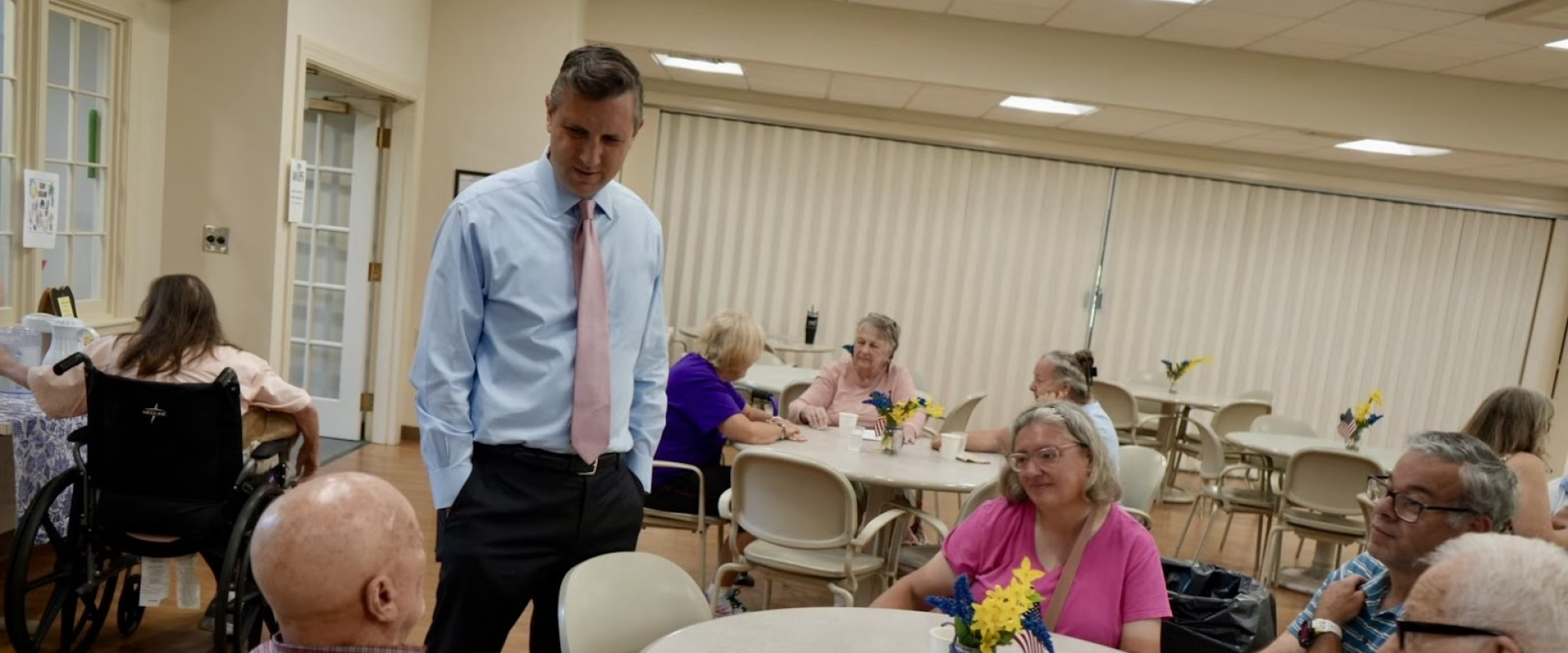 Magaziner speaks to seniors